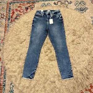 NWT Good American good waist crop jeans size 10/30